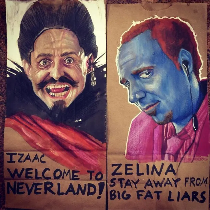 This Dad Started Drawing On His Kids' Lunch Bags 5 Years Ago And Even Obama Loved Them