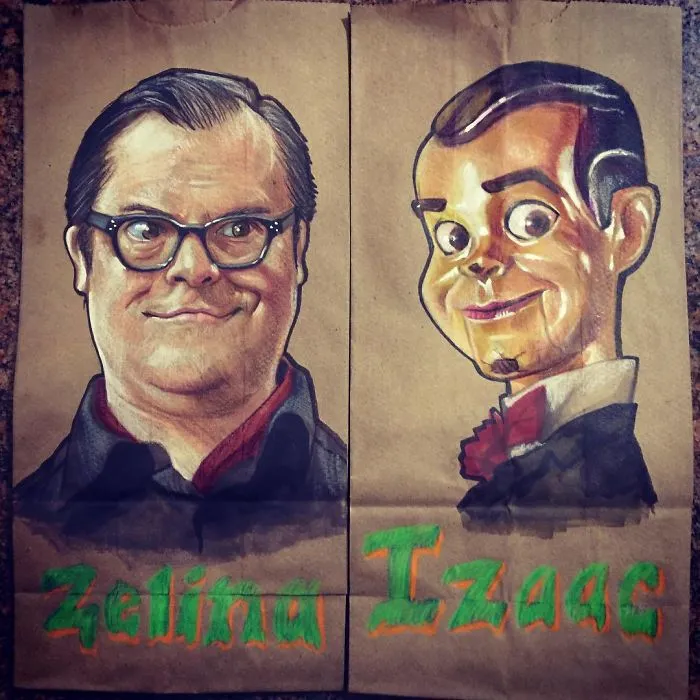 This Dad Started Drawing On His Kids' Lunch Bags 5 Years Ago And Even Obama Loved Them