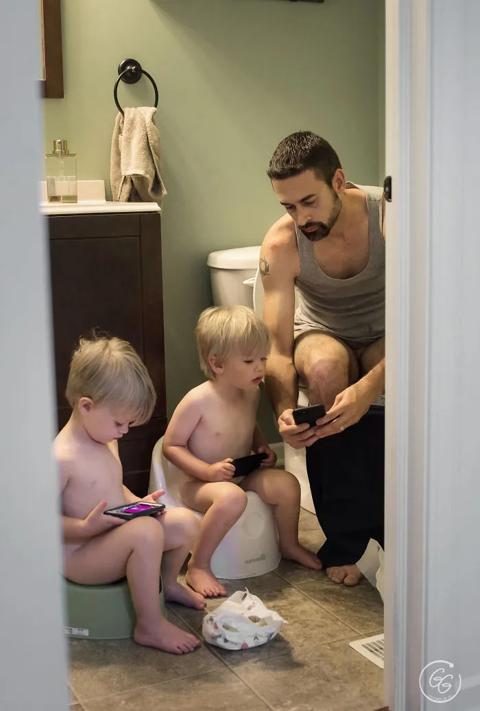 He fotografiado a distintos tipos de padres
