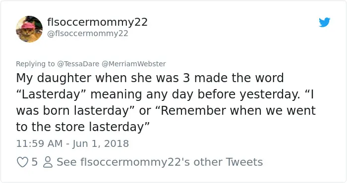 49 Times Genius Kids Came Up With Their Own Words For Common Items, And It Was Spot On