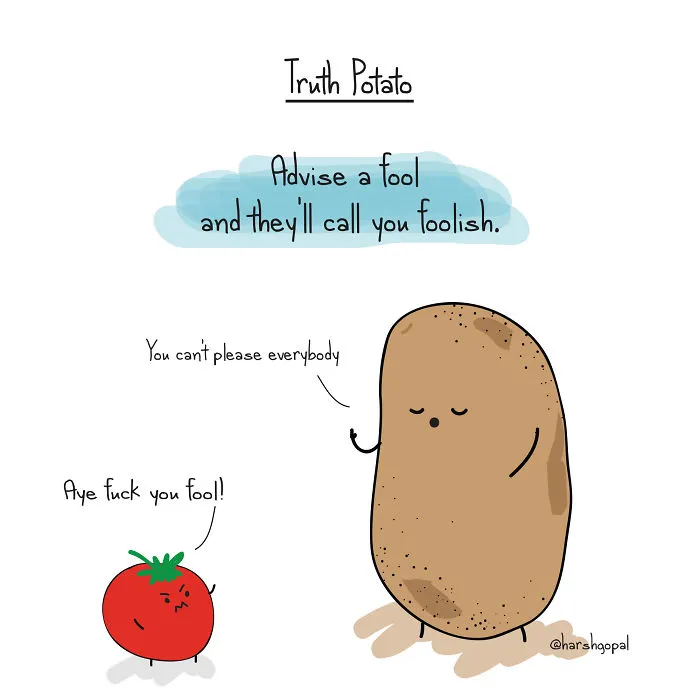 72 Bitter Truths By Truth Potato That Will Make You Think (New Pics)
