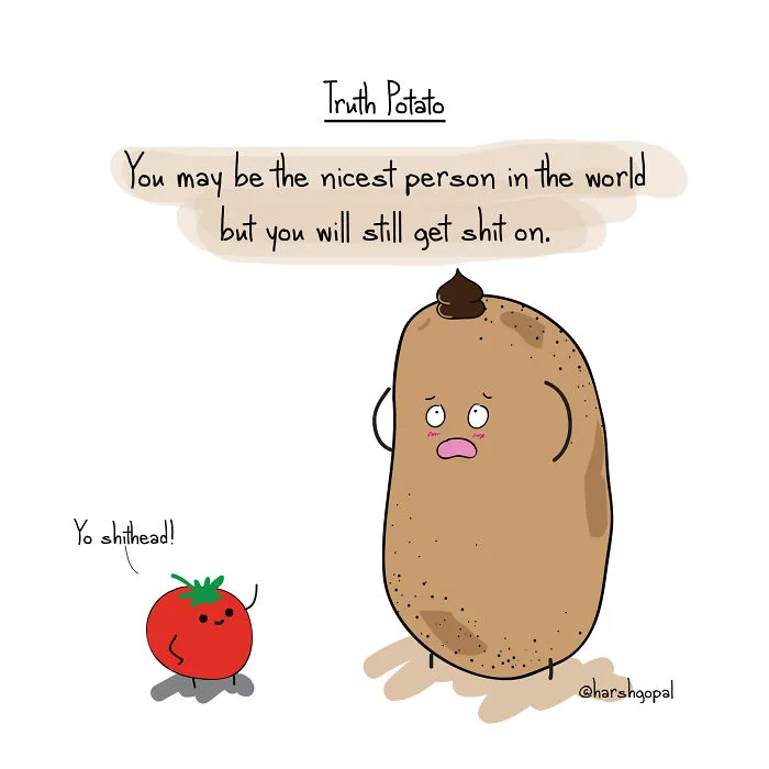 72 Bitter Truths By Truth Potato That Will Make You Think (New Pics)