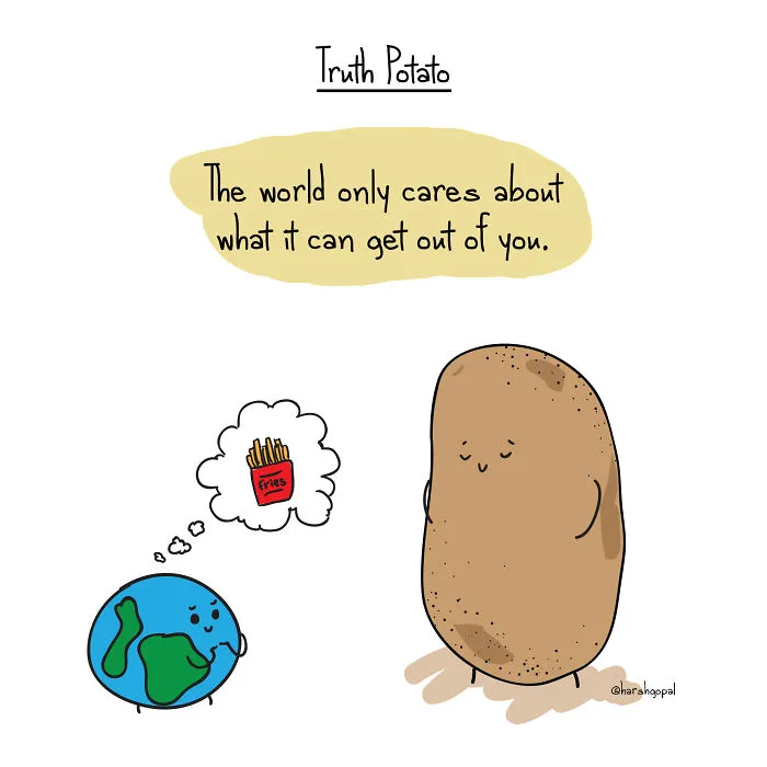 72 Bitter Truths By Truth Potato That Will Make You Think (New Pics)