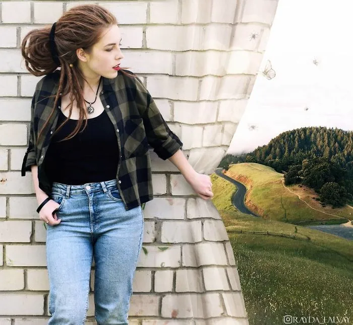19-Year-Old Artist Takes Self Portraits To Create These Surreal Compositions