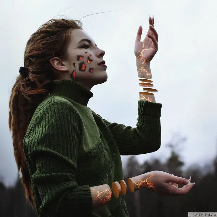 19-Year-Old Artist Takes Self Portraits To Create These Surreal Compositions