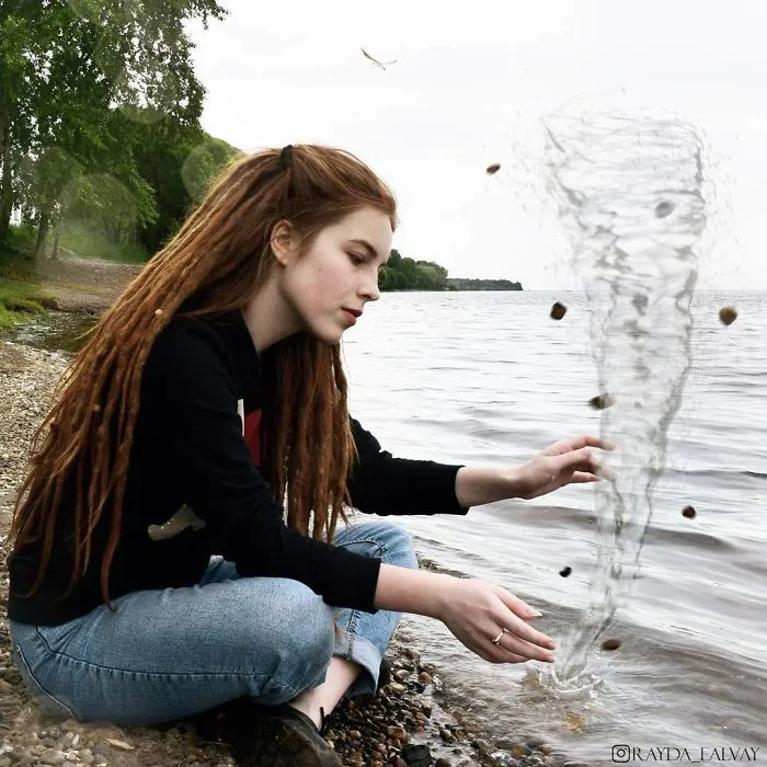 19-Year-Old Artist Takes Self Portraits To Create These Surreal Compositions