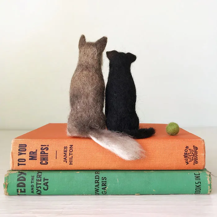 Artist Creates Adorable Puppies From Wool, And They Look So Real