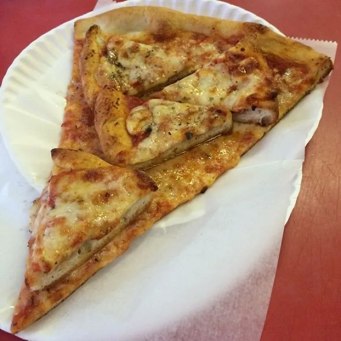 "I'll Have A Slice Pizza With Slices Of Pizza Please"