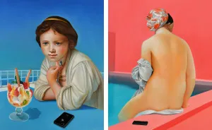 I Combine Baroque And Contemporary, Giving A New Meaning To My Oil Paintings