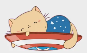 I Drew Marvel Characters As Cute Kitties
