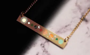 I Create Glow In The Dark Enamel Pins And Galaxy Necklaces