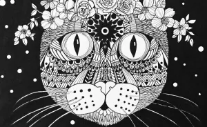I Love Drawing Mandala-Inspired Pet Portraits