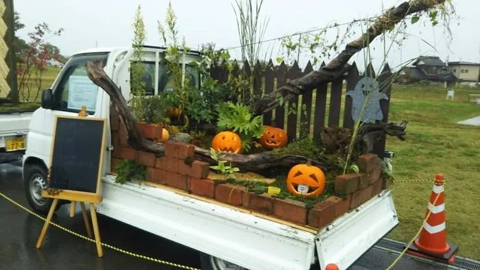 Fun Halloween Garden With The Most Seasonal Feeling