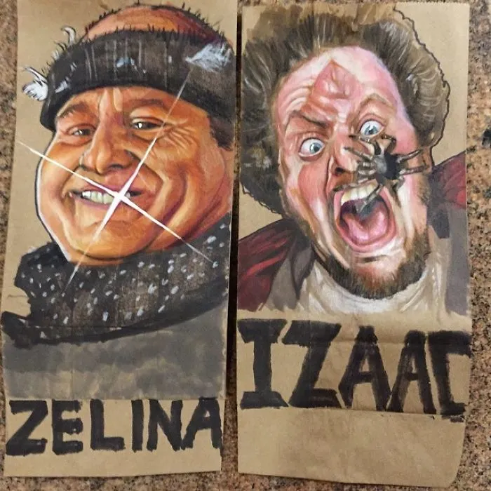 This Dad Started Drawing On His Kids' Lunch Bags 5 Years Ago And Even Obama Loved Them