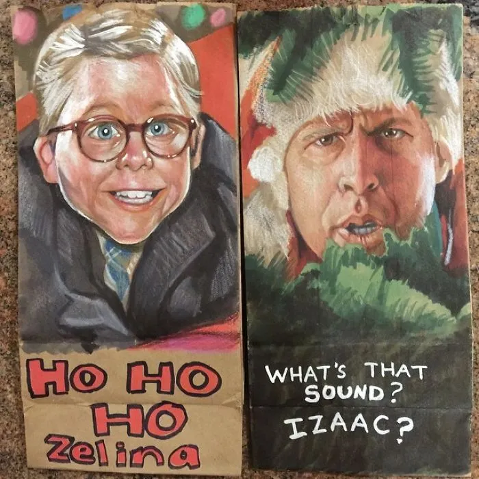 This Dad Started Drawing On His Kids' Lunch Bags 5 Years Ago And Even Obama Loved Them