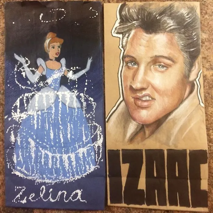 This Dad Started Drawing On His Kids' Lunch Bags 5 Years Ago And Even Obama Loved Them