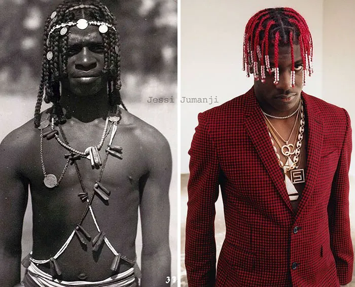 Artist Reunites Black Celebrities With Their "African Counterparts" From The Past