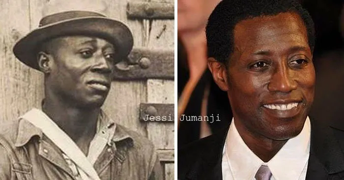 Artist Reunites Black Celebrities With Their "African Counterparts" From The Past