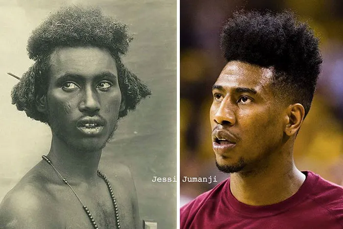 Artist Reunites Black Celebrities With Their "African Counterparts" From The Past