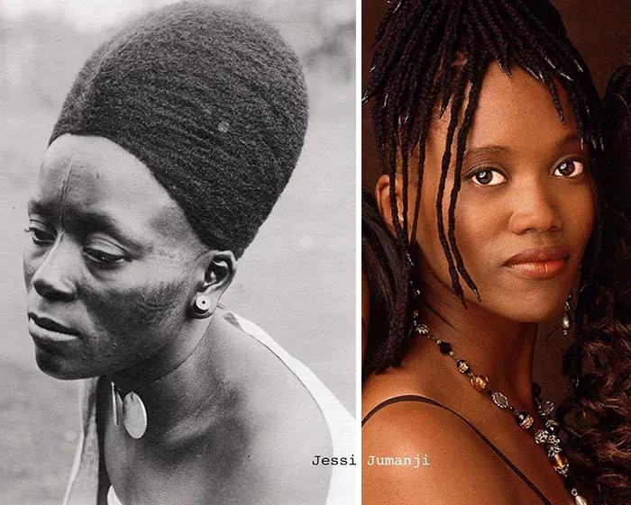 Artist Reunites Black Celebrities With Their "African Counterparts" From The Past