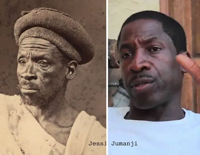 Artist Reunites Black Celebrities With Their "African Counterparts" From The Past