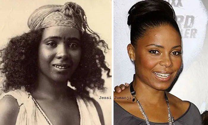 Artist Reunites Black Celebrities With Their "African Counterparts" From The Past