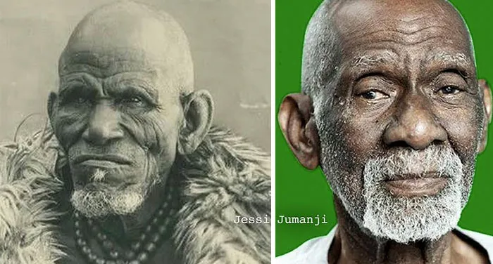 Artist Reunites Black Celebrities With Their "African Counterparts" From The Past