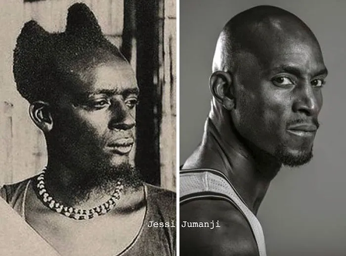 Artist Reunites Black Celebrities With Their "African Counterparts" From The Past