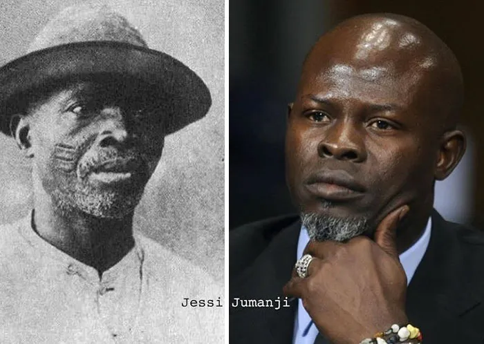 Artist Reunites Black Celebrities With Their "African Counterparts" From The Past
