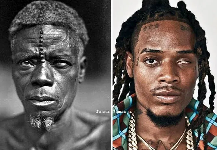 Artist Reunites Black Celebrities With Their "African Counterparts" From The Past