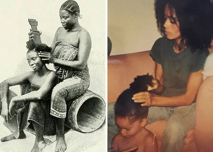 Artist Reunites Black Celebrities With Their "African Counterparts" From The Past