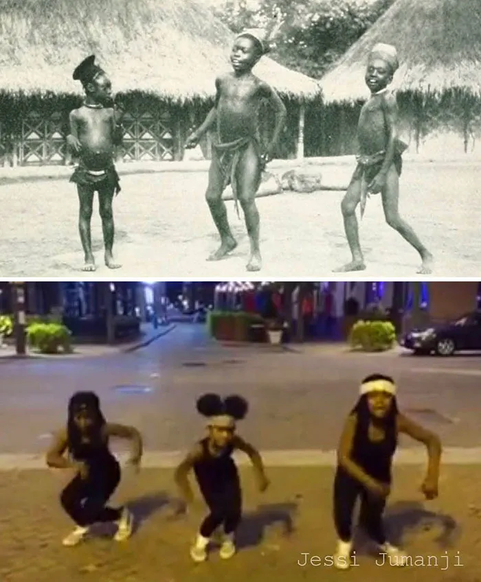 Artist Reunites Black Celebrities With Their "African Counterparts" From The Past