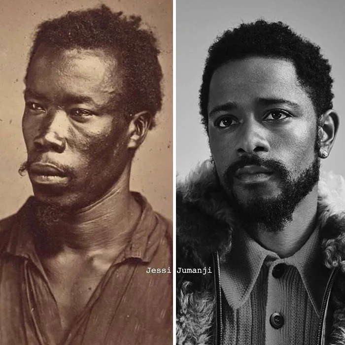 Artist Reunites Black Celebrities With Their "African Counterparts" From The Past