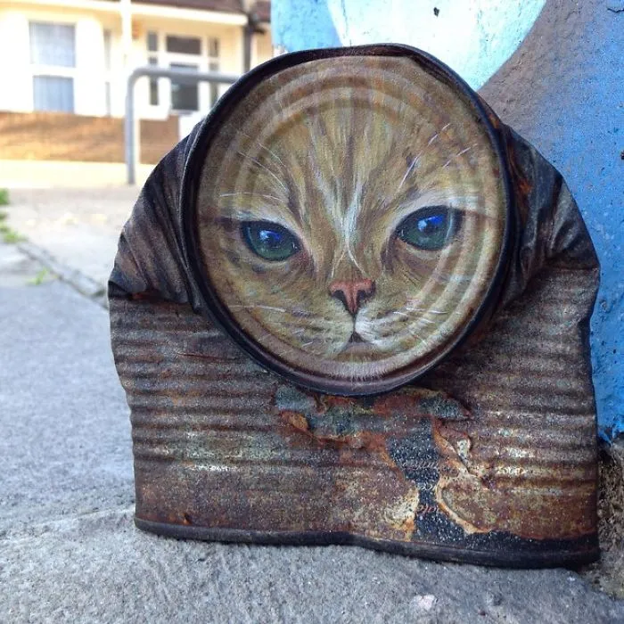 Artist Leaves His Paintings For People To Find After Getting Rejected By Art Galleries