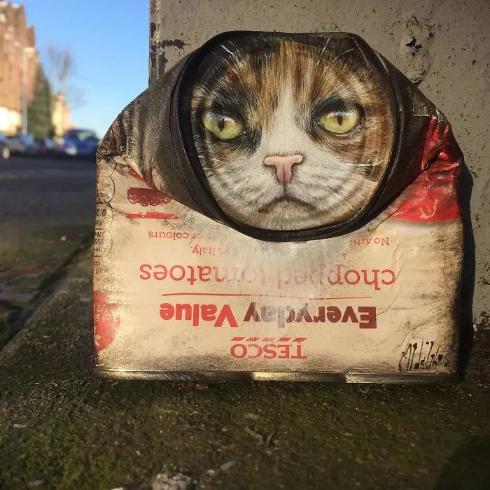 Artist Leaves His Paintings For People To Find After Getting Rejected By Art Galleries