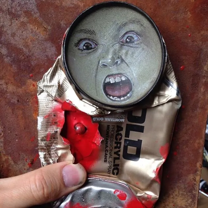 Artist Leaves His Paintings For People To Find After Getting Rejected By Art Galleries