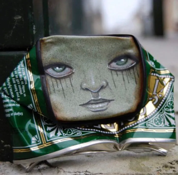 Artist Leaves His Paintings For People To Find After Getting Rejected By Art Galleries