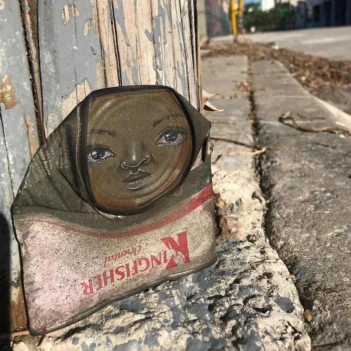 Artist Leaves His Paintings For People To Find After Getting Rejected By Art Galleries