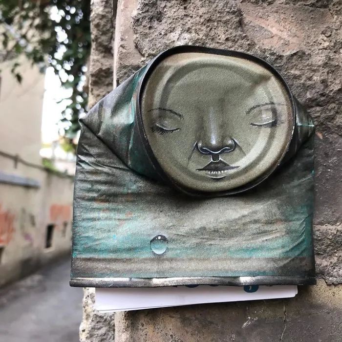 Artist Leaves His Paintings For People To Find After Getting Rejected By Art Galleries