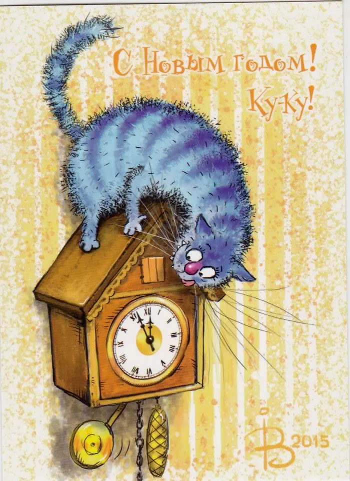 Artist Draws Lovely Blue Cats And The Result Is Charming