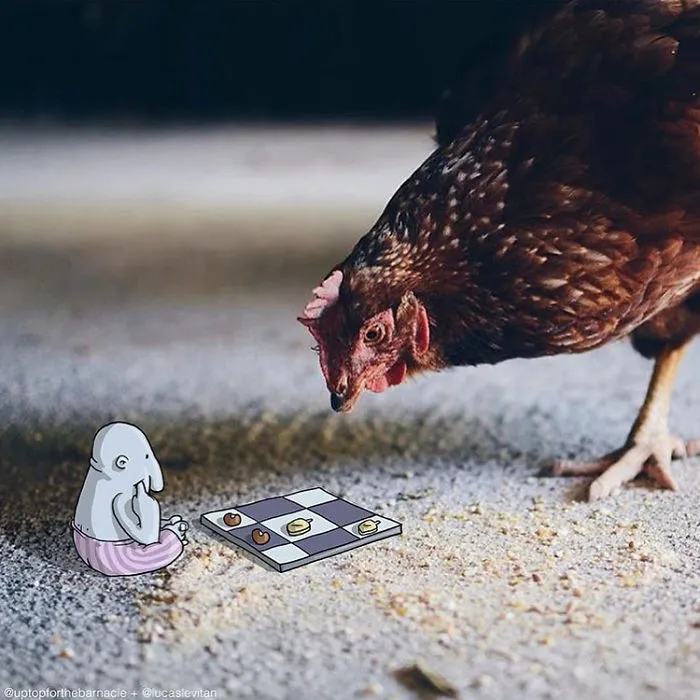 Artist "Invades" Strangers' Photos On Instagram By Adding His Hilarious Illustrations