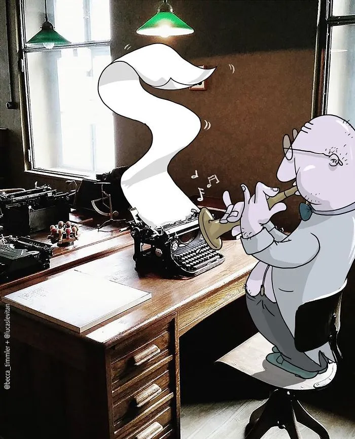 Artist "Invades" Strangers' Photos On Instagram By Adding His Hilarious Illustrations