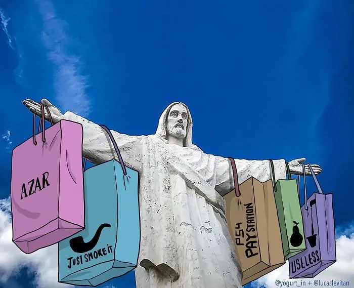 Artist "Invades" Strangers' Photos On Instagram By Adding His Hilarious Illustrations