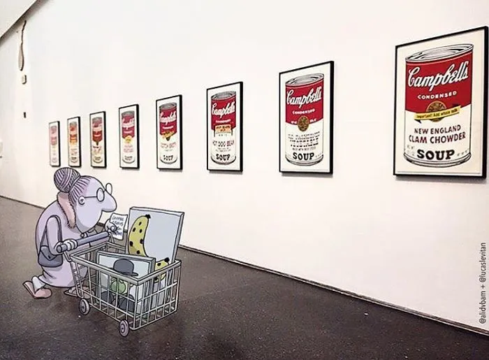 Artist "Invades" Strangers' Photos On Instagram By Adding His Hilarious Illustrations