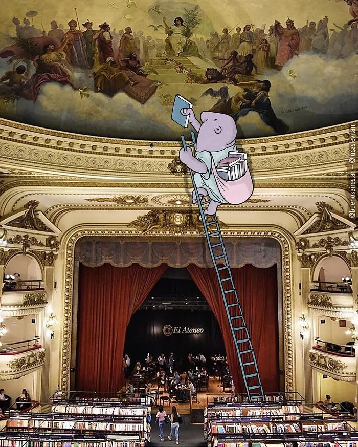 Artist "Invades" Strangers' Photos On Instagram By Adding His Hilarious Illustrations