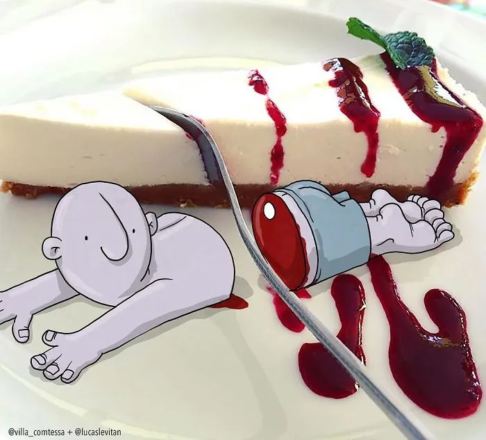 Artist Invades Instagram Photographs With Hilarious Illustrations (Part 4)