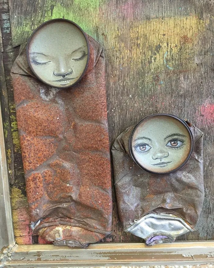 Artist Leaves His Paintings For People To Find After Getting Rejected By Art Galleries