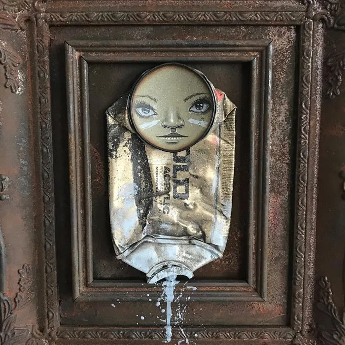 Artist Leaves His Paintings For People To Find After Getting Rejected By Art Galleries