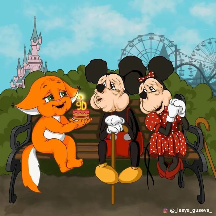 Mickey y Minnie