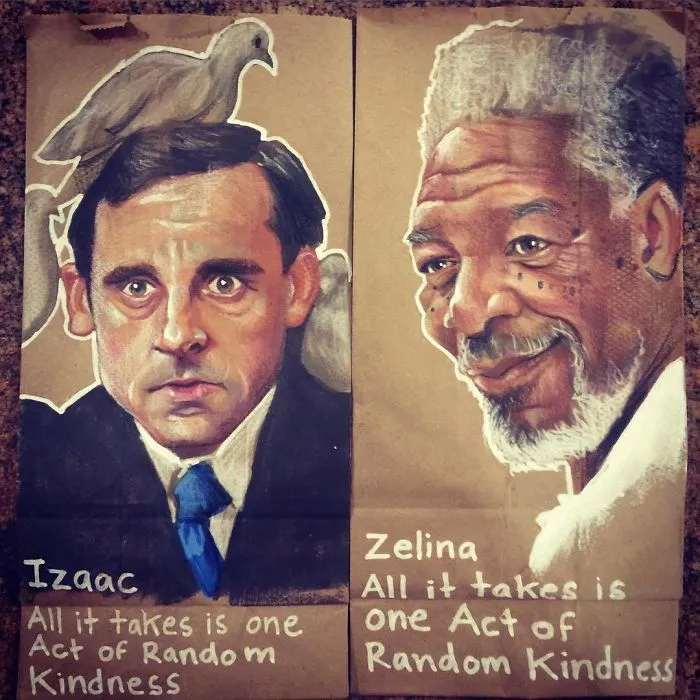 This Dad Started Drawing On His Kids' Lunch Bags 5 Years Ago And Even Obama Loved Them